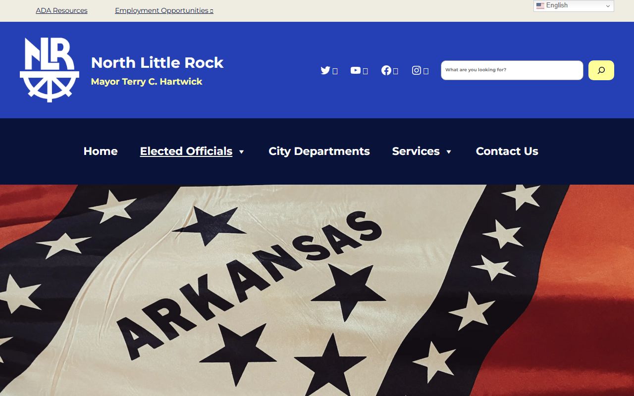 North Little Rock City Clerk and Treasurer's Office maintains city records