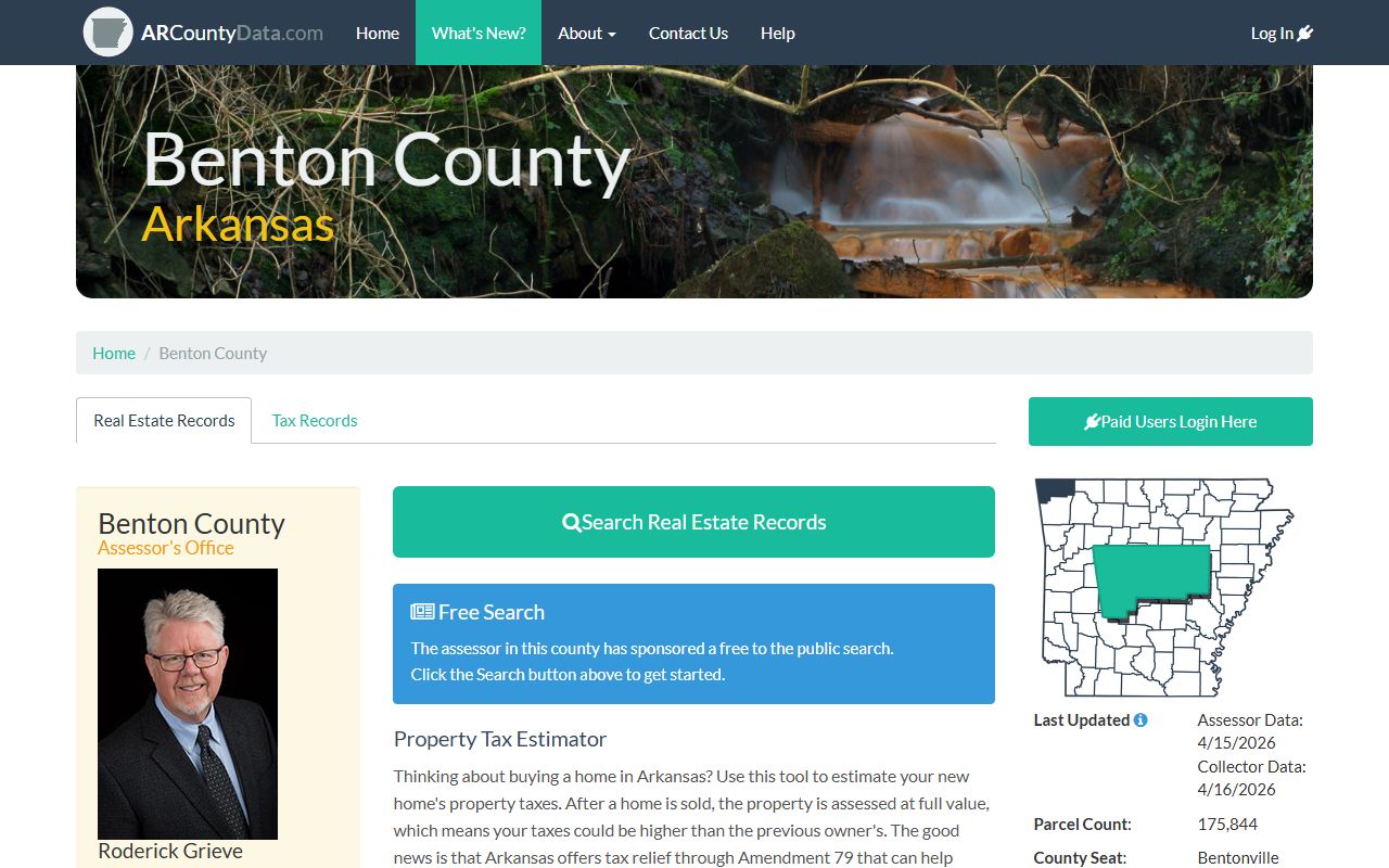 benton county deed records arcountydata property search