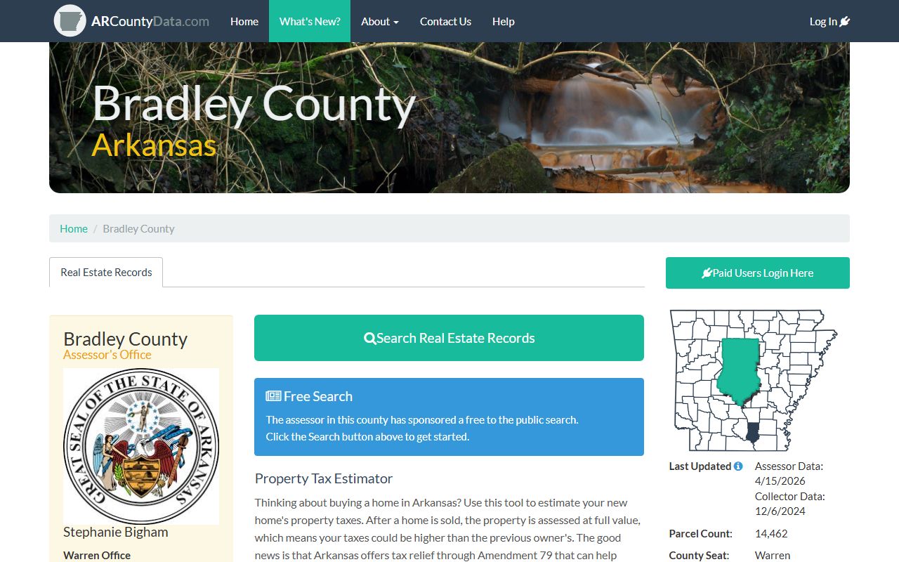 bradley county deed records arcountydata property search