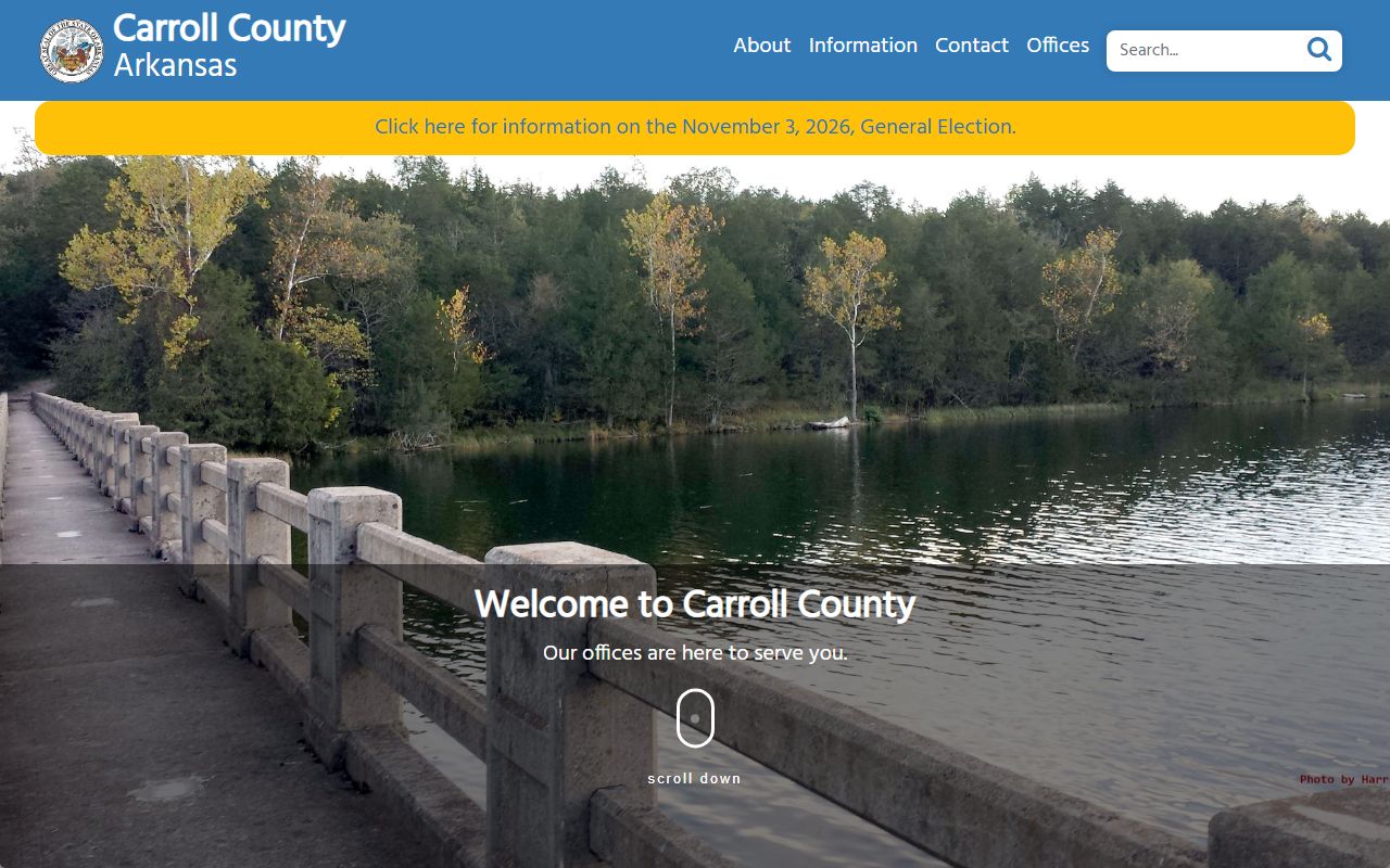 carroll county website deed records county offices