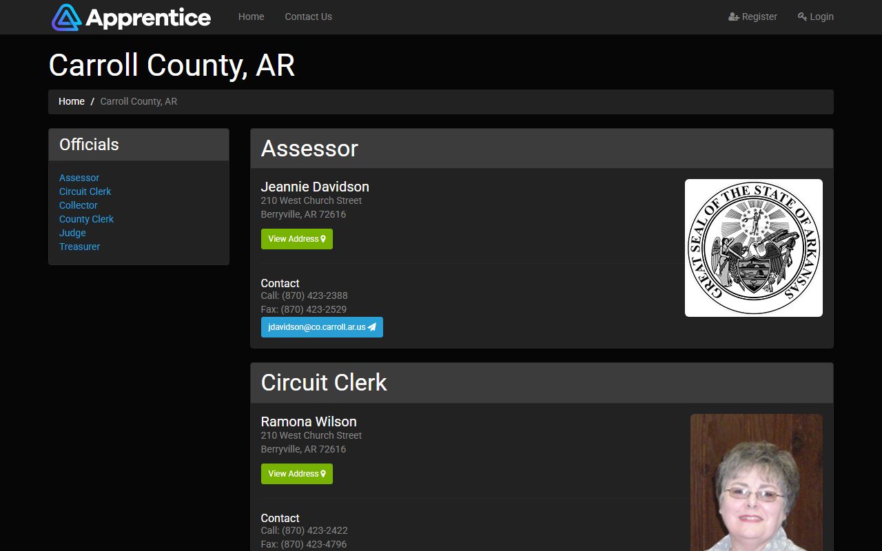 carroll county countyservice portal deed records