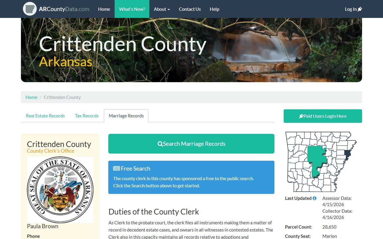 crittenden County deed records