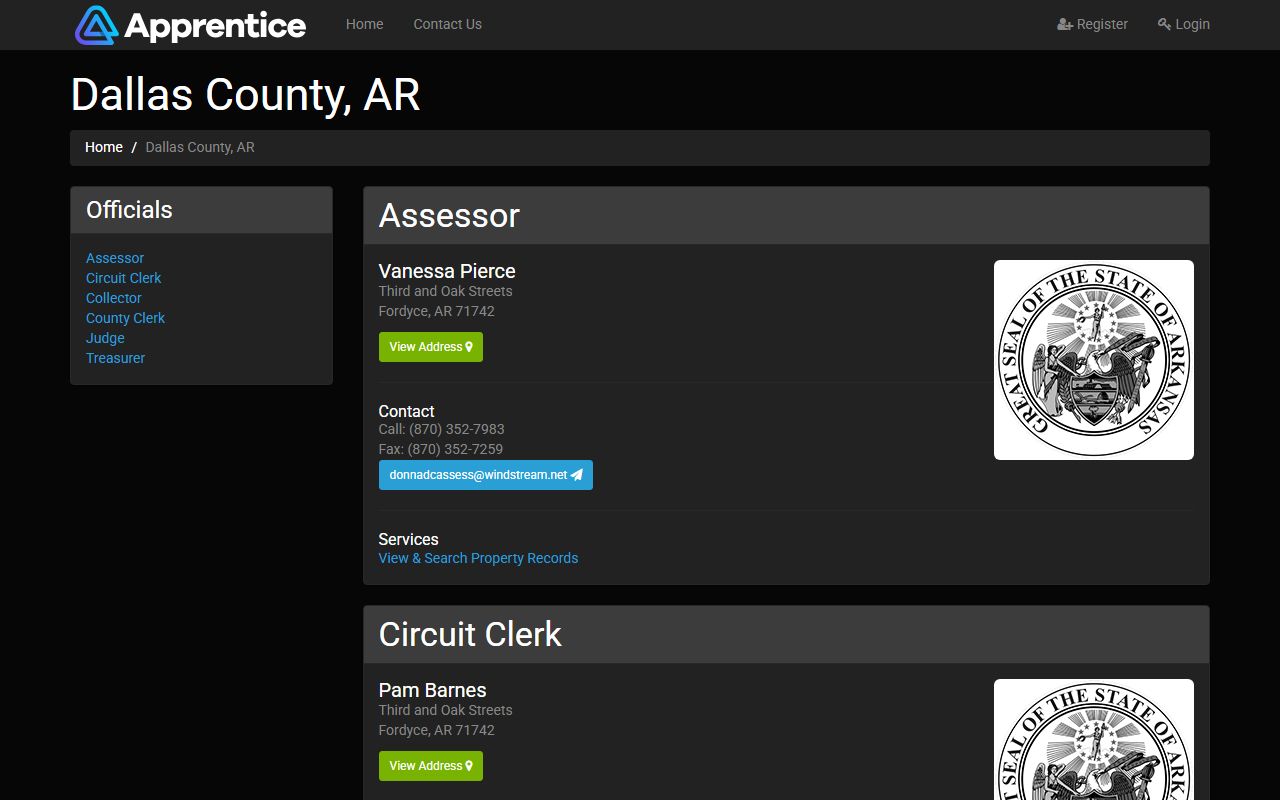 dallas County deed records
