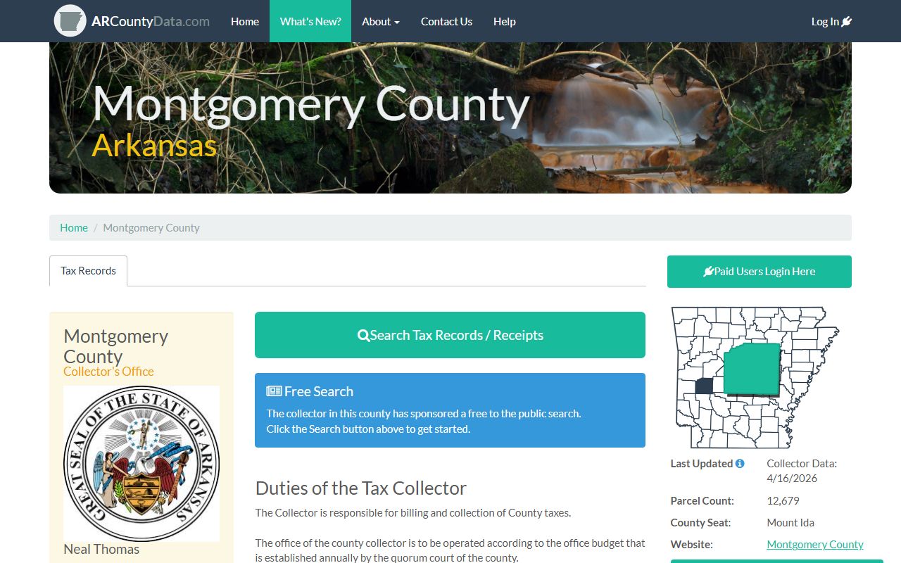 Montgomery County deed records arcountydata property search