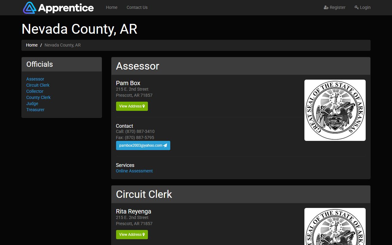 Nevada County deed records countyservice portal