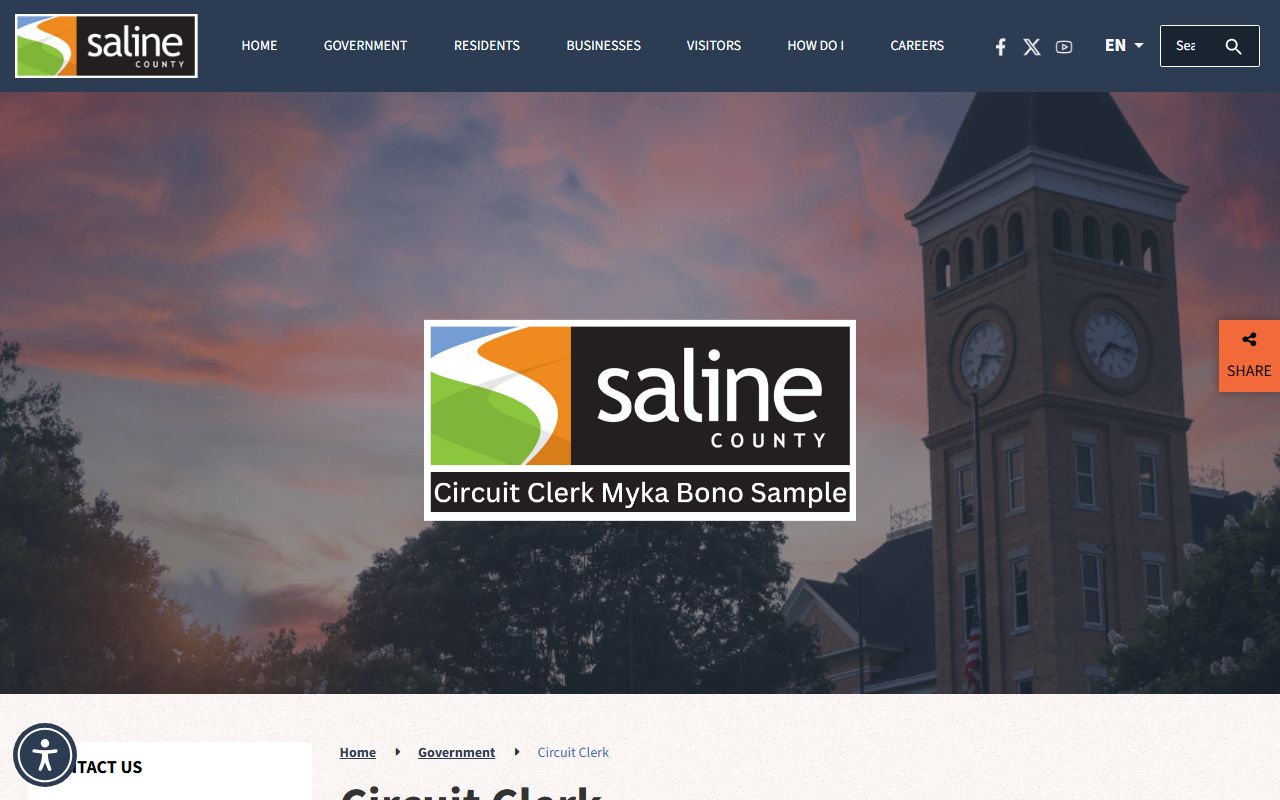 saline county circuit clerk deed records benton arkansas