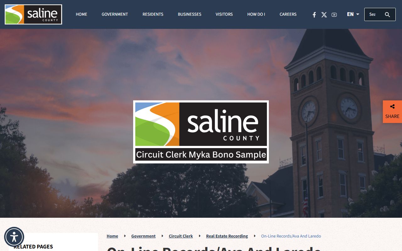saline county online records ava laredo deed search system