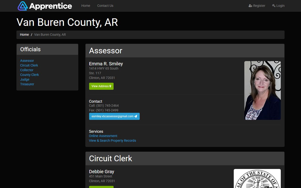 van buren County deed records